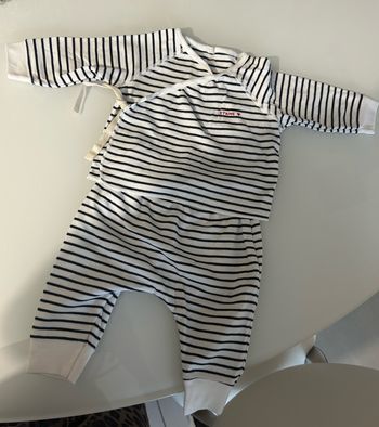 Ensemble marinière petit bateau jamais porté
