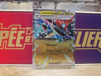 Carte Pokemon Lanssorien EX Teracristal Évolutions Prismatiques