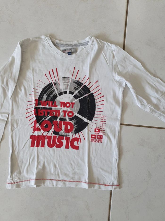 T-shirt ml garçon 8 ans GARA - photo numéro 3