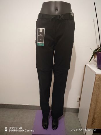 Pantalon de randonnee convertible short