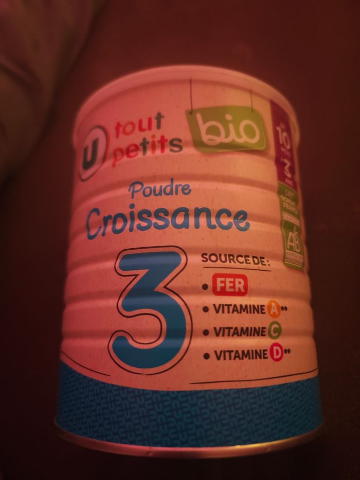 Boite de lait poudre 3 u tout petits  bio