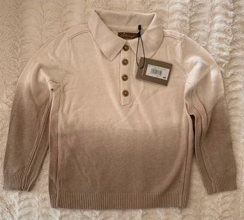Pull Jean Bourget taille taille 6 ans neuf avec étiquettes