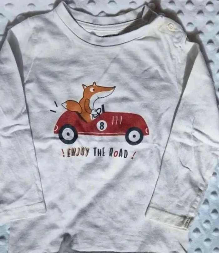 T-shirt  manches  longues Renard