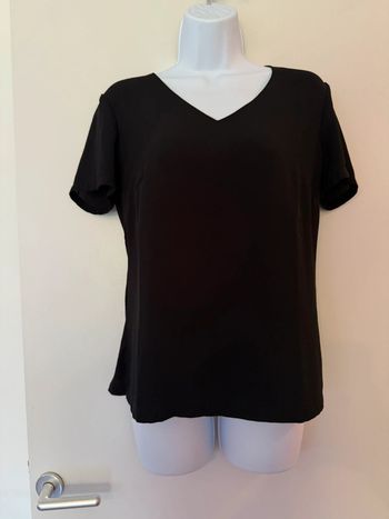 Haut manches courtes noir 1.2.3 Paris