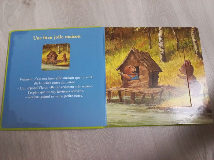 Livre puzzle La maison de Victor le castor - photo numéro 2
