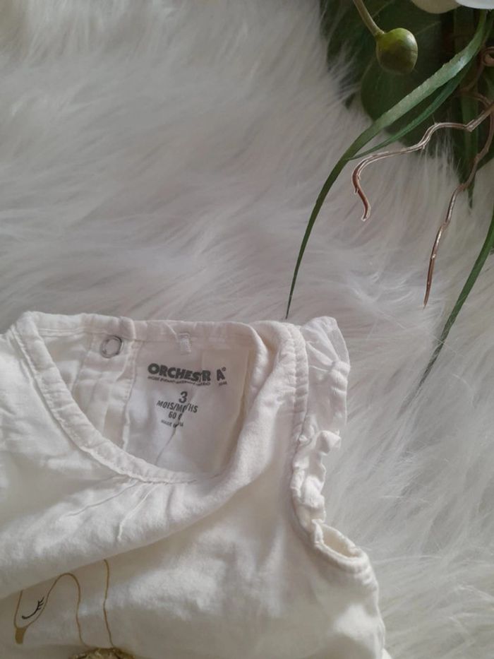 Haut d'été Taille 3 mois💕🦄Solde -30% Dès 2 Articles🛍🥳 - photo numéro 4