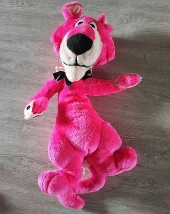 La panthère rose peluche 45 cm cartoon network