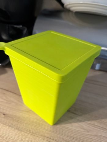 Boîte à pop corn four micro-ondes en silicone 