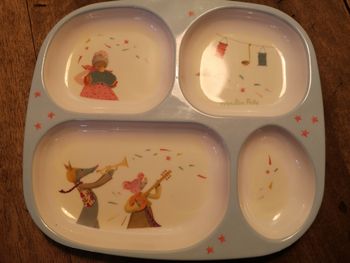 Assiette plateau bebe enfant moulin roty