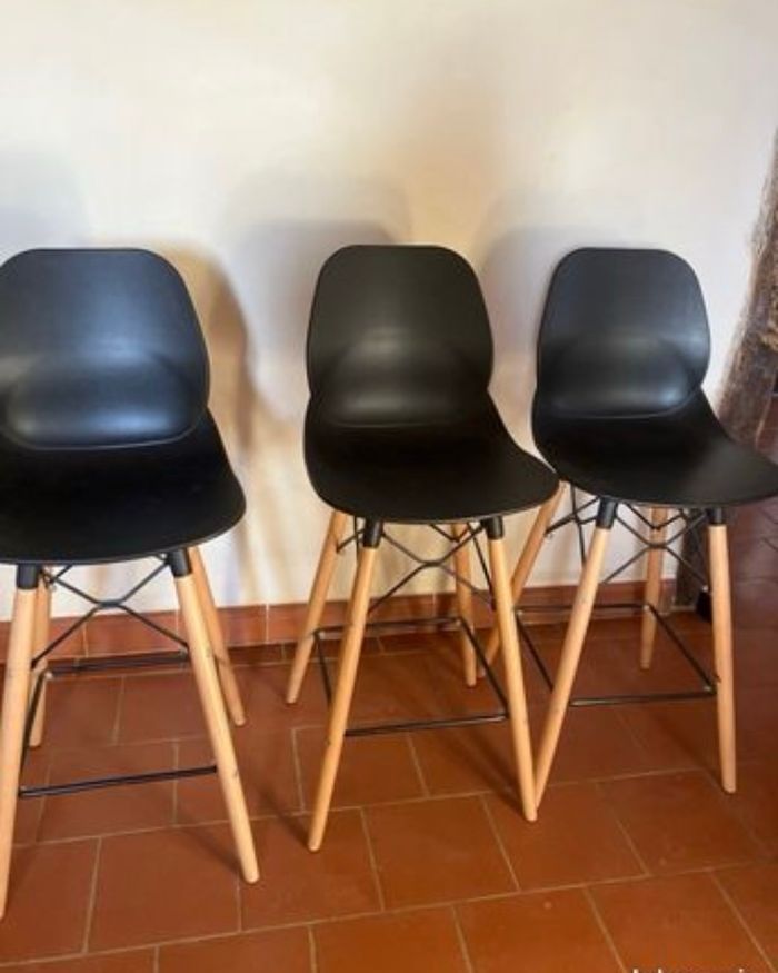 Lot de tabouret de bar - photo numéro 2