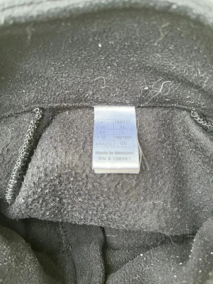 Polaire quechua noir taille XL - photo numéro 4