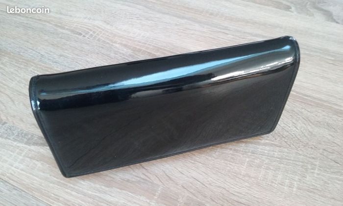 Pochette vernis noir femme - photo numéro 3