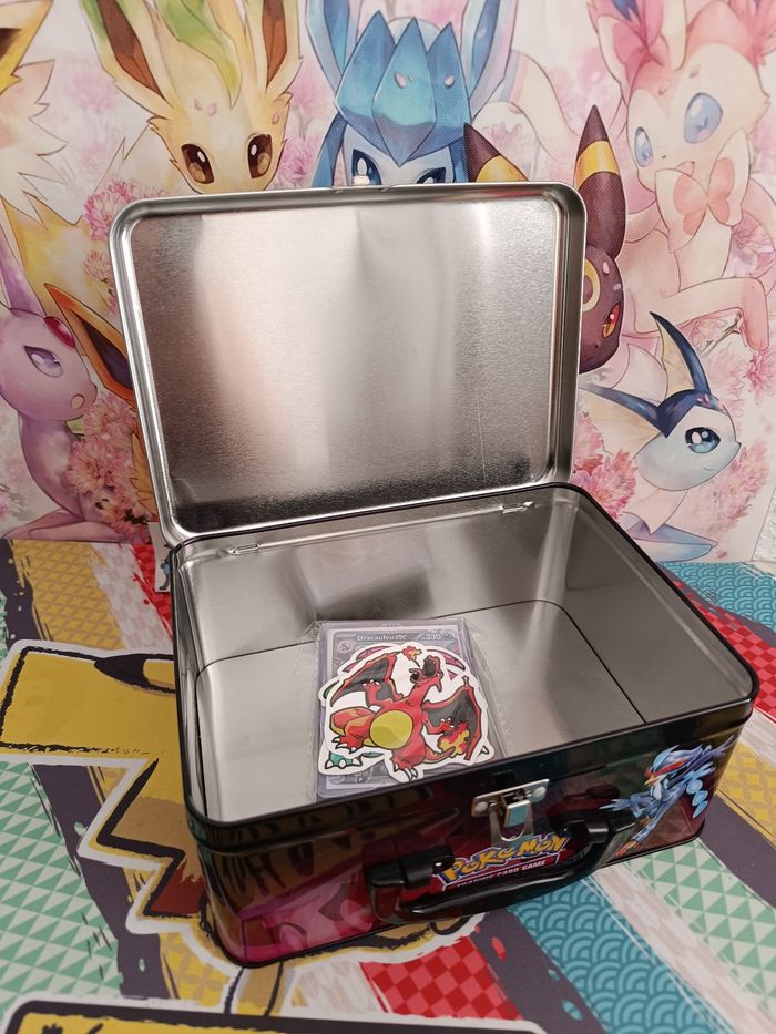 Lot de 45  cartes Pokémon+1  valisette Pokémon Dracaufeu - photo numéro 5