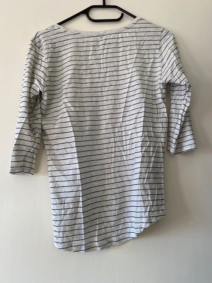 T-shirt manches 3/4 Jean Pascale Taille XS - photo numéro 2