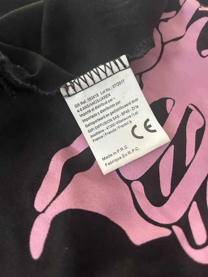 Déguisement squelette fille 4-6 ans - photo numéro 5