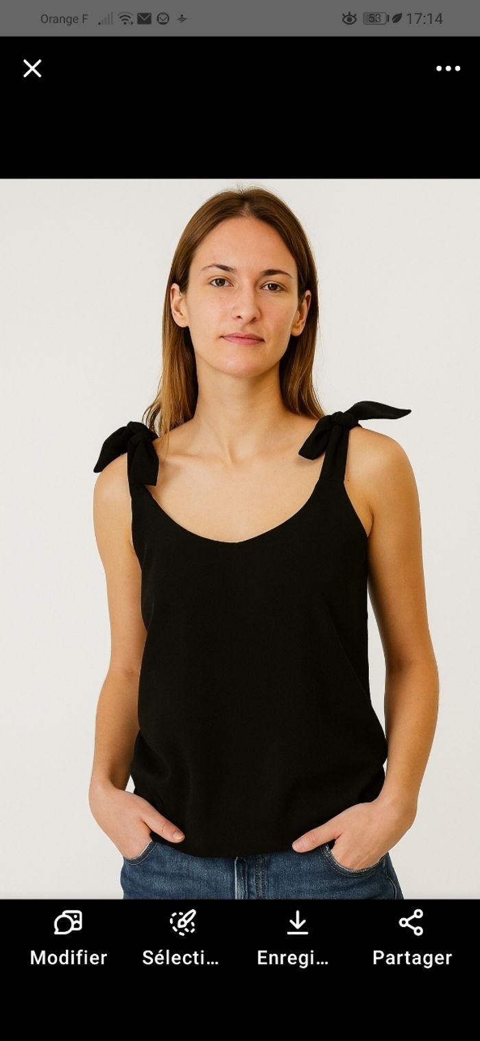Top noir T:S - photo numéro 5