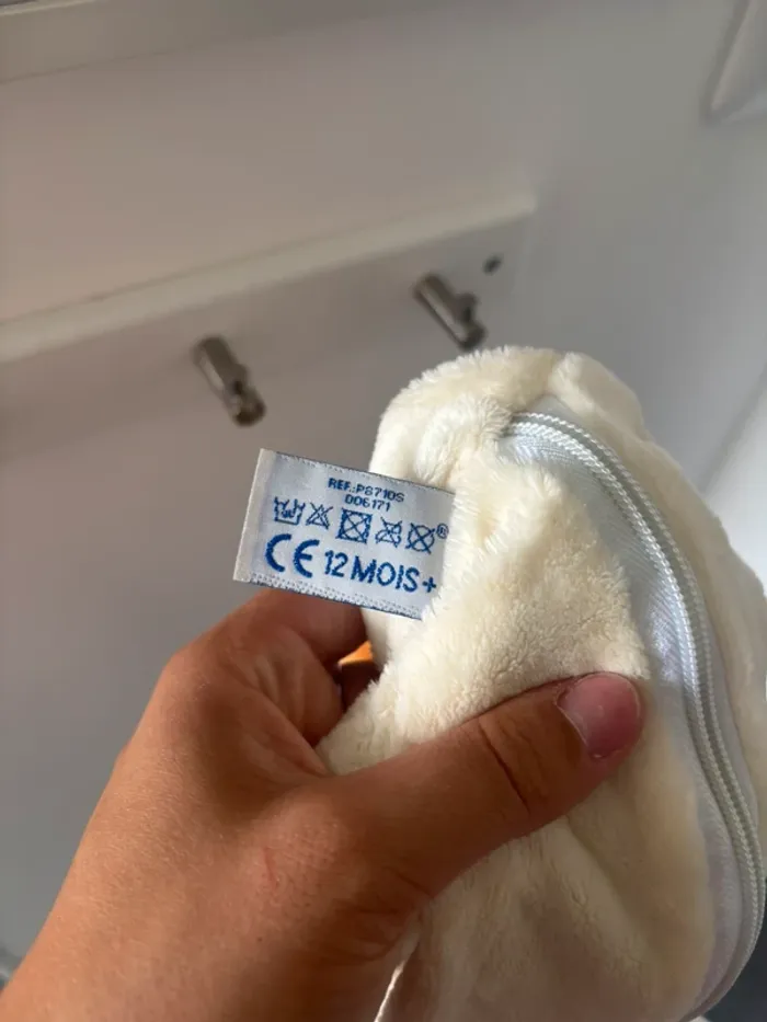 Sac à dos singe blanc cassé neuf - photo numéro 4