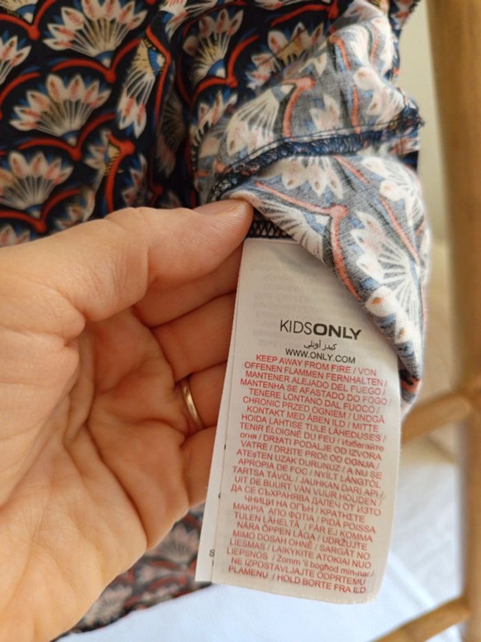 Blouse manches courtes à motifs Kids Only 9 / 10 ans - photo numéro 6