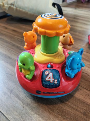 Lumi toupie des animaux