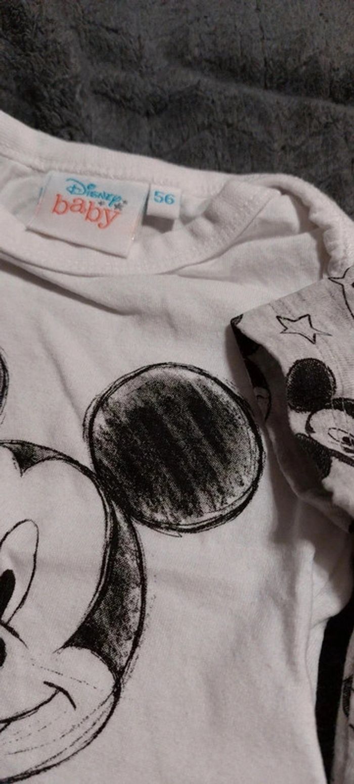 Lot bodies manches courtes 1 mois Disney - photo numéro 3