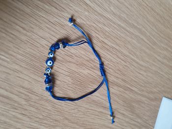 Bracelet bleu roi réglable