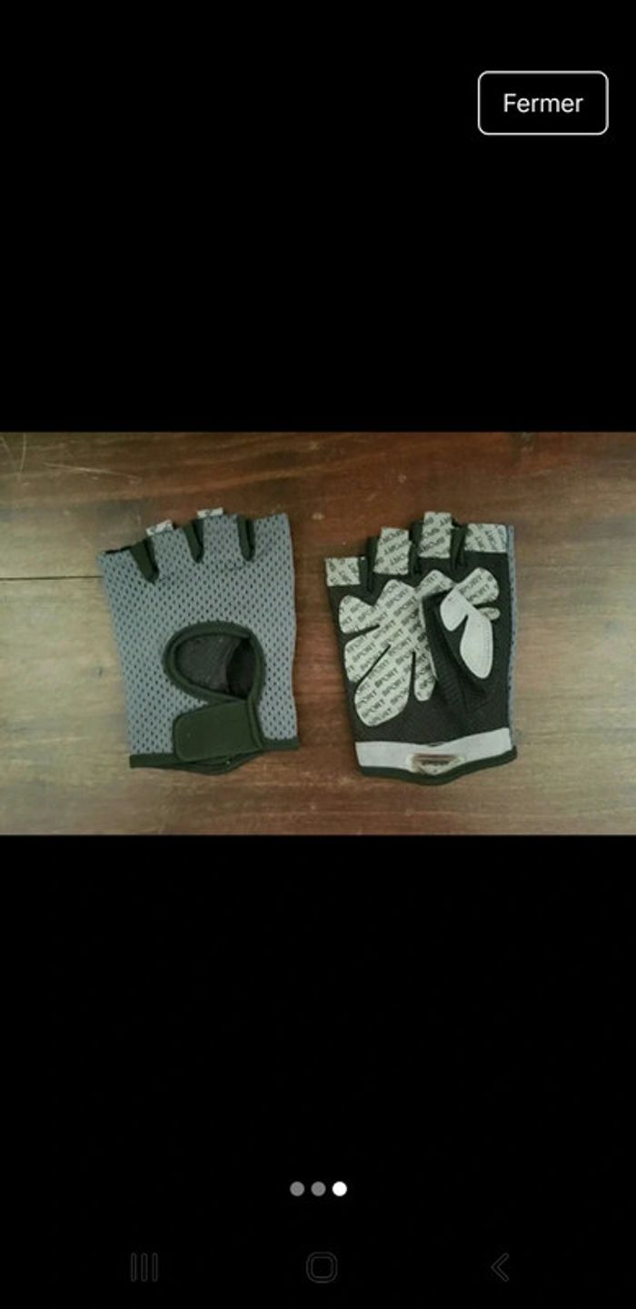 Mitaines de sport taille XL Neuves - photo numéro 3