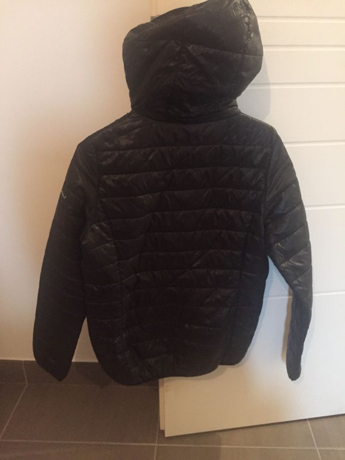 Manteau little Marcel noir et rose - photo numéro 3
