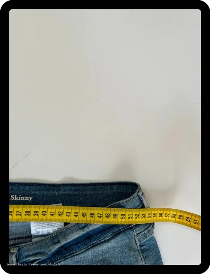 Jean Levi's Signature Femme Modern Skinny Bleu | Taille 22M FR52 | Défaut Fermeture | BP139 - photo numéro 10