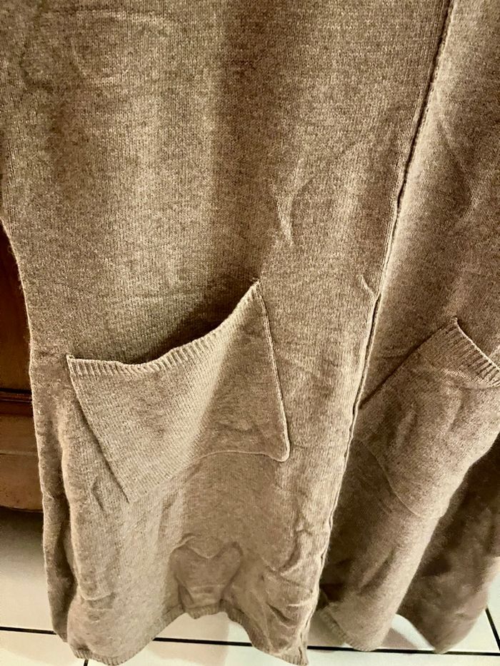 Robe en laine mélange , col roulé , manches mi-long - photo numéro 5