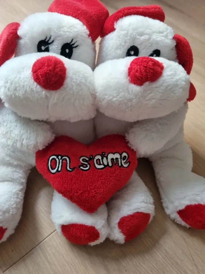Doudou cœur amoureux - photo numéro 2
