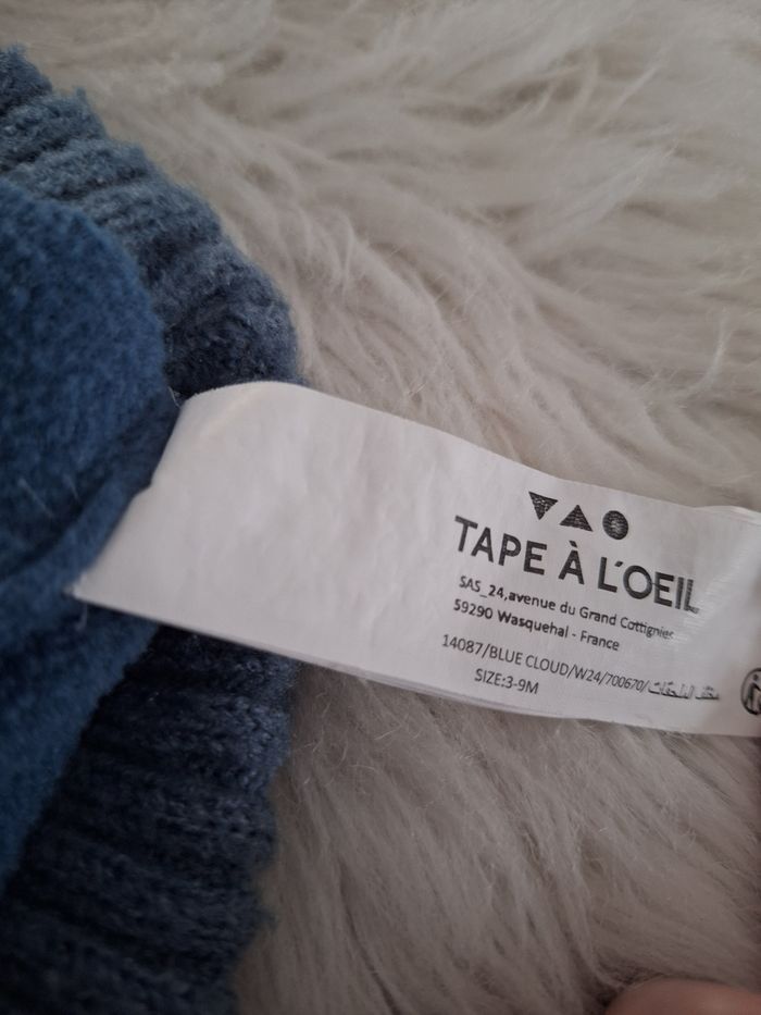 Ensemble bonnet et snood TAO 3-9 mois - photo numéro 3