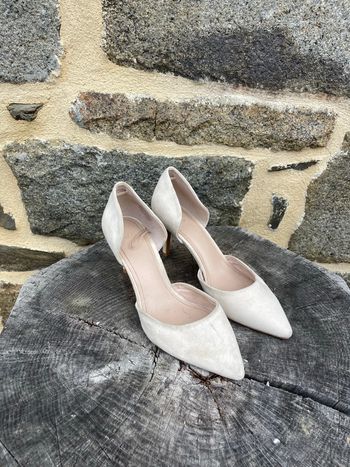 Escarpin à talon crème - H&M 