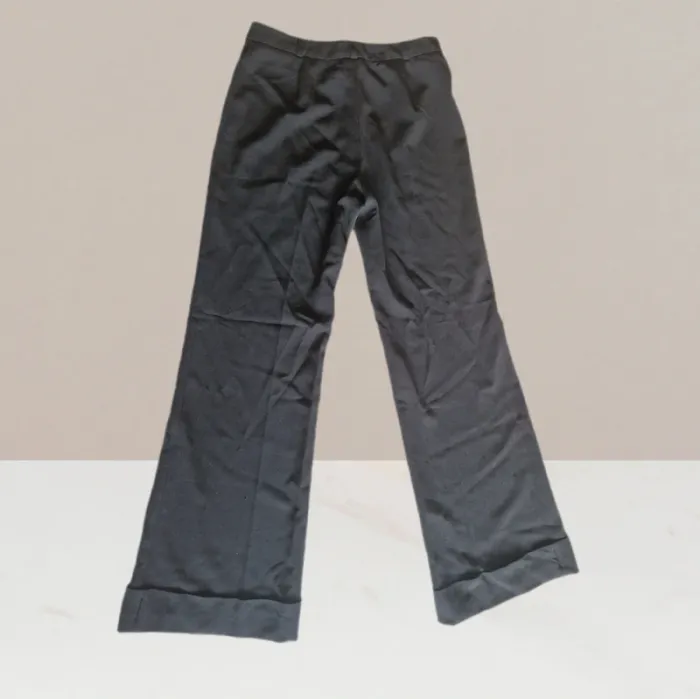 Pantalon à jambes larges noir - Un Deux Trois - Taille 36 - photo numéro 4