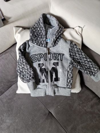 Veste badabulle 12 mois garçon