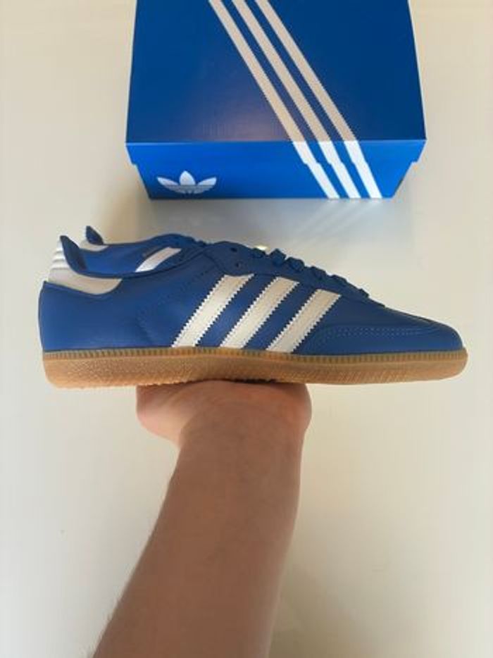 Adidas Samba J Blue - 37 1/3 - photo numéro 6