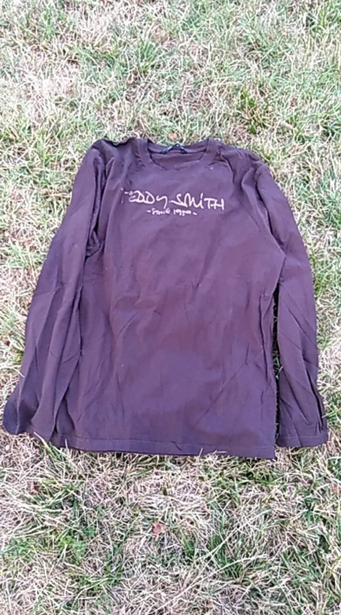 Tee shirt marron Teddy Smith taille XXL