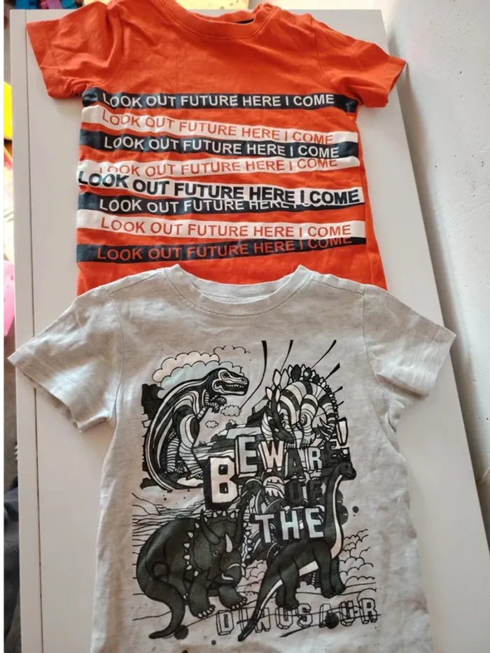 Lot de 2 t-shirts 24 mois