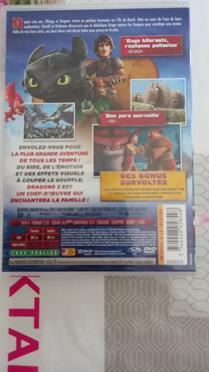 DVD DRAGONS 2 - photo numéro 2