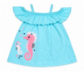 Robe d’été bleu turquoise