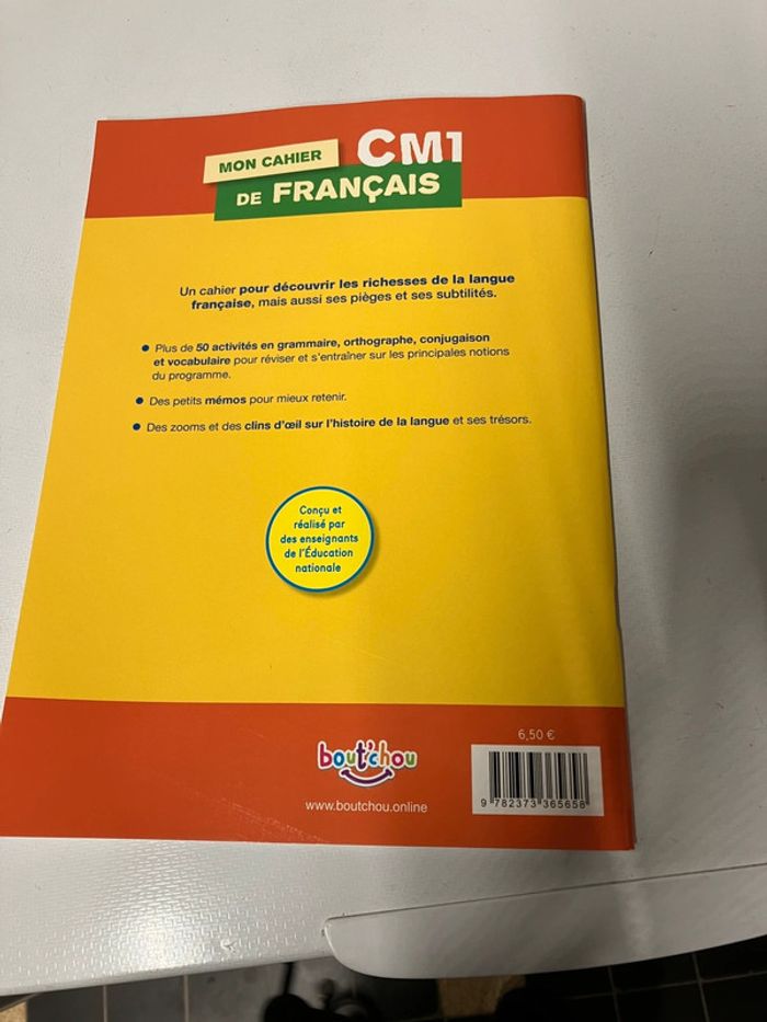 Cahier exercices CM1 - photo numéro 2