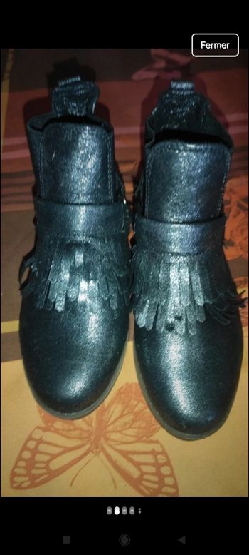 Très belle bottines fille ch2