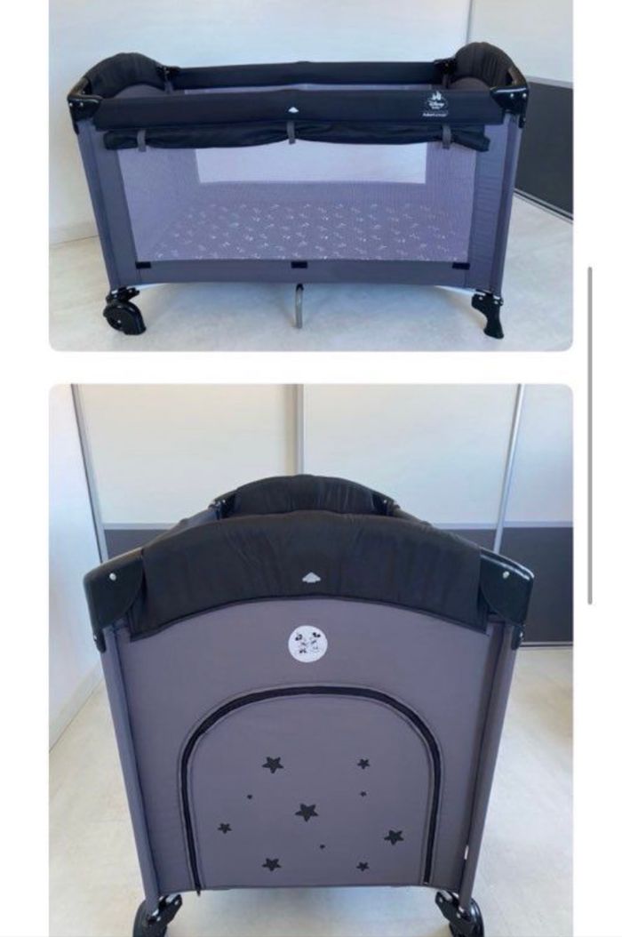 Lit parapluie Disney avec matelas supplémentaire