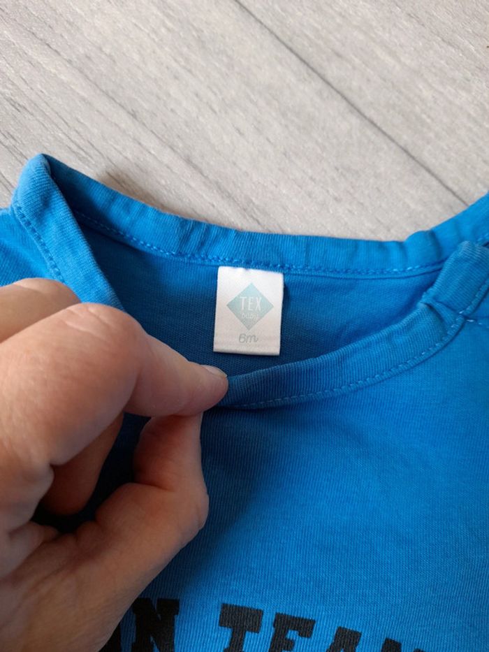 Tee shirt manches longues 6 mois - photo numéro 2