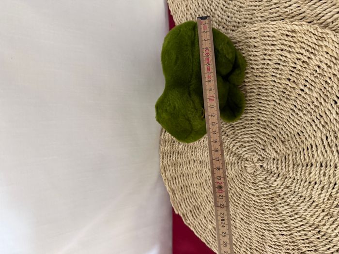 Peluche grenouille vintage - photo numéro 5