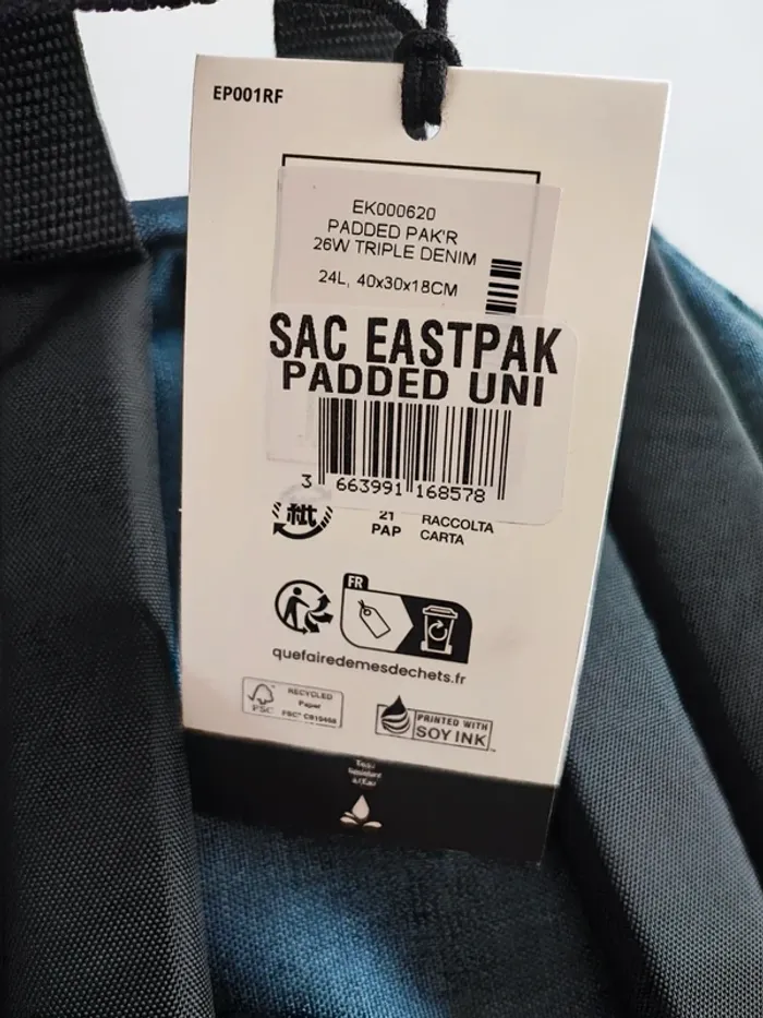 Sac à dos Eastpak - photo numéro 5