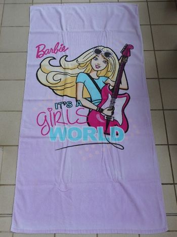 Serviette de plage / piscine - Barbie