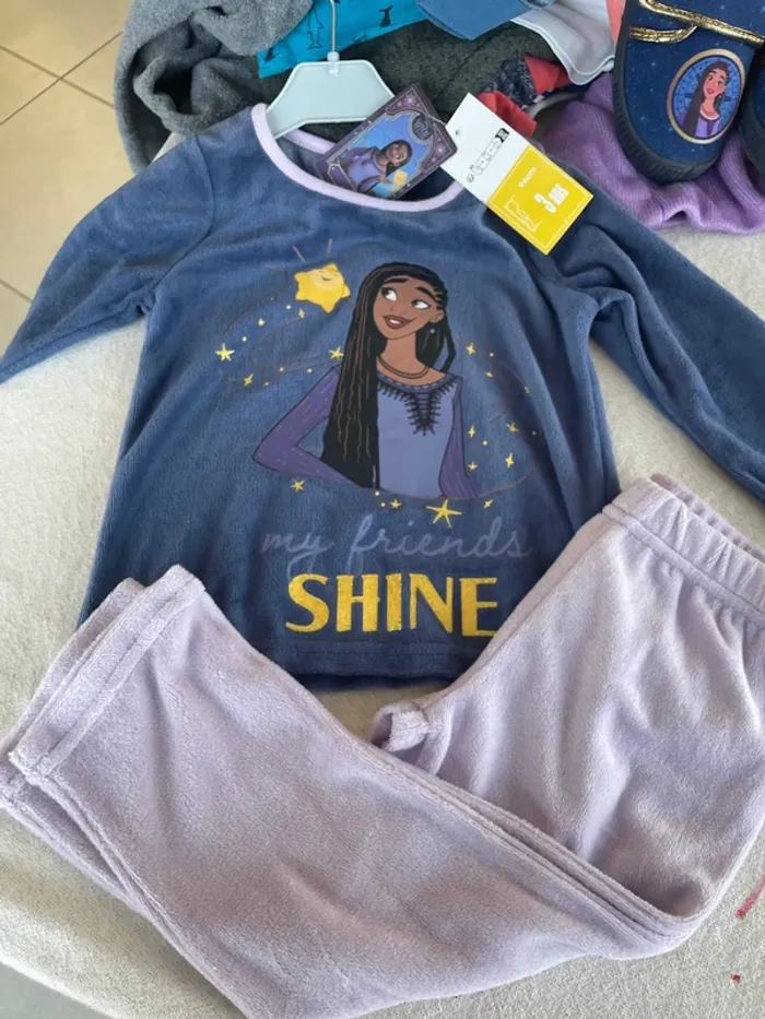 Pyjama, Disney, Wish, trois ans neuf - photo numéro 2