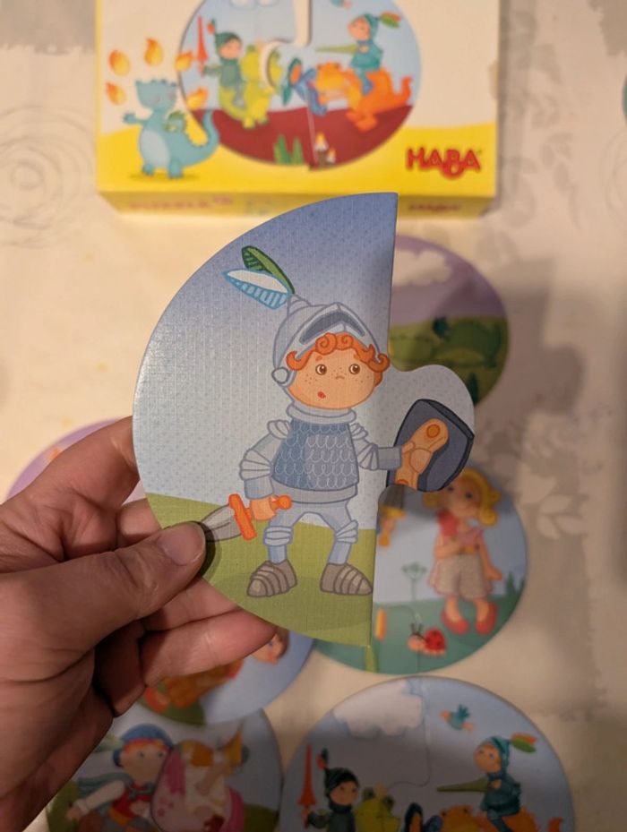 Puzzles chevalier et princesse - photo numéro 4