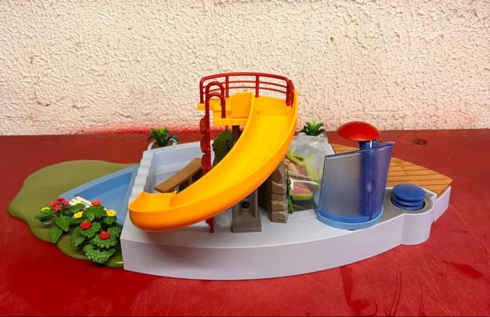 Piscine toboggan playmobil - photo numéro 7
