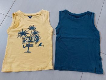 Lot de 2 débardeurs